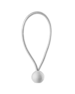 Guma elastyczna z kulką 15 cm, biała