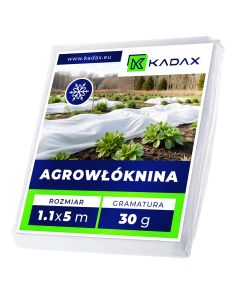 Agrowłóknina ogrodowa Cravant zimowa 1.1 x 5 m 30 g/m² biała