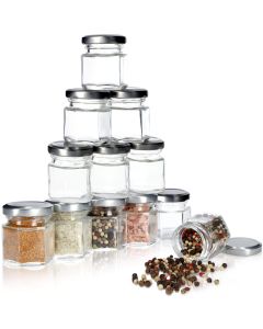 Słoik szklany Yenne z zakrętką na przyprawy 12szt 30 ml