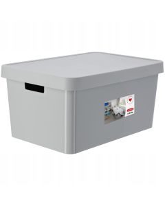 Pojemnik do przechowywania z pokrywką 45L Curver Infinity, szary