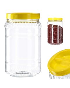 Słoik plastikowy 2L żółty