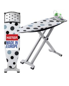 Deska do prasowania Keter Lotus 143x40 cm srebrna
