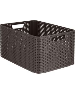 Pojemnik do przechowywania 30L Curver Style, brązowy