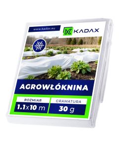 Agrowłóknina ogrodowa Cravant zimowa 1.1 x 10 m 30 g/m² biała