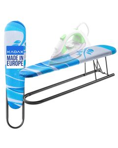 Rękawnik do prasowania Larva 53 x 13 cm szaro-niebieski