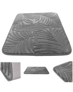 Dywanik łazienkowy Anciles 45 x 70 cm czarny