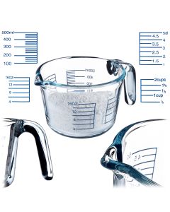 Szklana miarka Autol 500ml z podziałką