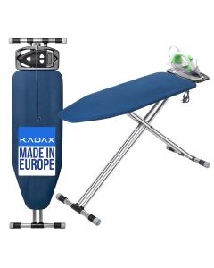 Deska do prasowania aluminiowa 120x42cm granatowa