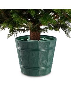 Stojak na choinkę donica Taden 29cm zielony