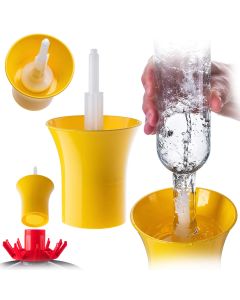 Myjka sterylizator do butelek Campora żółta