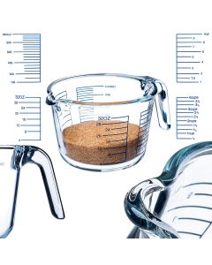 Szklana miarka Autol 1L z podziałką