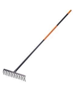 Grabie do liści Kisa, metalowe 37 x 154 cm