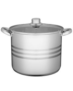 Garnek stalowy Sveg z pokrywką 21L