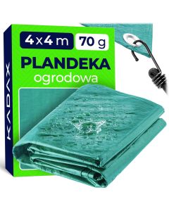 Plandeka ogrodowa Nole 4 x 4 m, zielona
