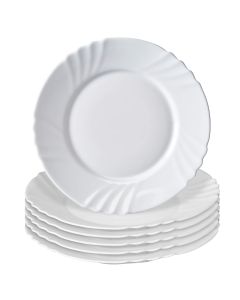 Talerz płaski obiadowy 25 cm, 6 szt.