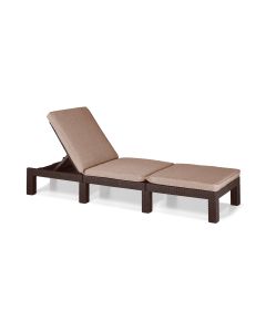 Leżak ogrodowy Keter Daytona Deluxe 65 x 195 cm, brązowy