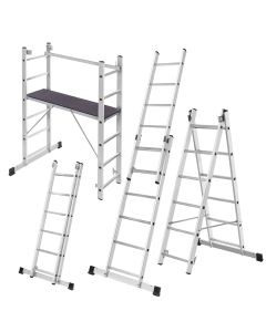 Aluminiowe rusztowanie drabinowe Vadans 270 cm