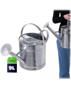 Konewka ogrodowa Benais 9L stalowa ocynkowana