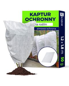 Torba ochronna na rośliny Vatan 1.2 x 1.8 m 50 g/m&sup2; biały 1 szt.