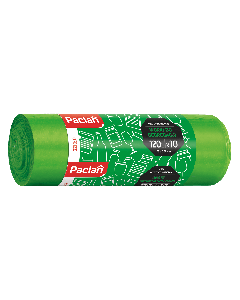 Paclan Worki do segregacji 120L zielone 10 szt.