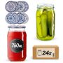 Słoiki na przetwory Niva 760ml fi82mm 24szt + wieczko Bolesławiec