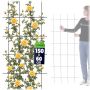 Drabinka ogrodowa Russi na kwiaty 150 cm, czarny