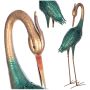 Figura ogrodowa Esson czapla stalowa 105 cm