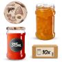 Słoiki na przetwory Seno 315ml fi66mm 10szt + wieczko Miód