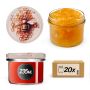 Słoiki na przetwory Tartu 235ml fi82mm 20szt + wieczko Pszczoła
