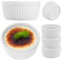 Naczynie porcelanowe do zapiekania Isona 250 ml 11 x 5 cm białe 3 szt.