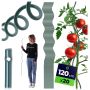 Tyczka spiralna do roślin Langeot 120 cm stal + PE 20 szt.