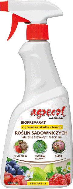 Agrecol Lencare-S Preparat ograniczający skutki chorób na roślinach sadowniczych 500ml
