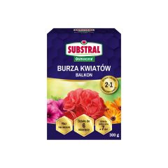 Substral Osmocote Nawóz Burza Kwiatów 2w1 do kwiatów balkonowych 300g