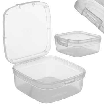 Pojemnik na żywność kwadratowy Curver Snap Box 0,9L