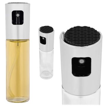 Spryskiwacz do oliwy Zevio 100ml srebrny