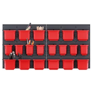 KISTENBERG Tablica narzędziowa Orderline 6 - KOR6 - czarny