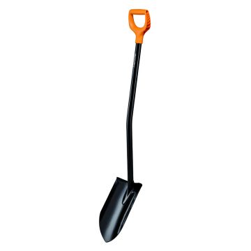 Fiskars 1067517 Solid+ Szpadel ostry XL  długi trzonek