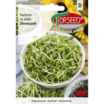 Nasiona na kiełki Słonecznik ogrodowy 20g