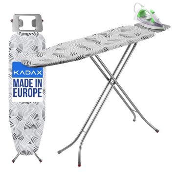 Deska do prasowania Brusand 114 x 34 cm, szara