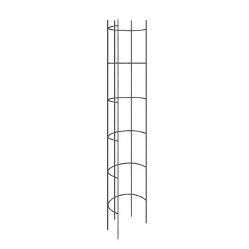 Pergola ogrodowa na kwiaty 150 cm, czarna