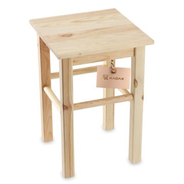 Drewniany taboret kuchenny Falun 44 x 30 cm