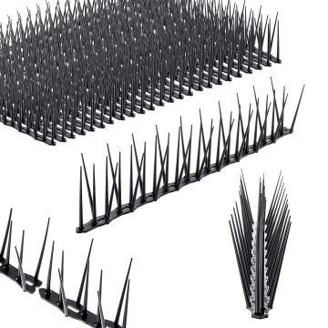 Kolce na ptaki odstraszacz Dierre czarne 24szt