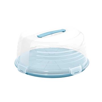 Tortownica z pokrywką Curver Chef&Home 35 cm niebieska