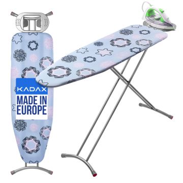 Deska do prasowania Fabero 120 x 38 cm, niebieska
