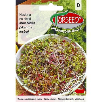 Nasiona na kiełki Mieszanka pikantna (ostra) 20g