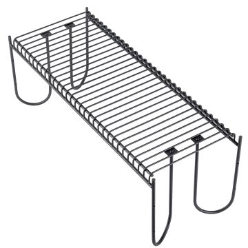 Ławka do ogrodu Ruste 120 x 45 cm, czarna