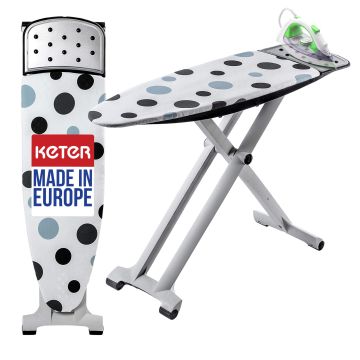 Deska do prasowania Keter Lotus 143x40 cm srebrna