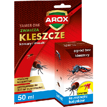 Arox Tamer One Środek owadobójczy na kleszcze komary i meszki 50ml