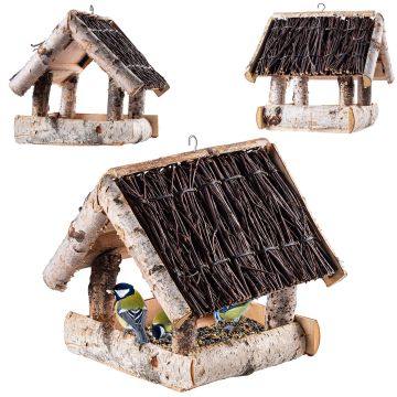 Karmnik dla ptaków z brzozy Revel 26 x 25 cm