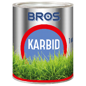 Bros Karbid granulowany na krety i nornice 1 kg